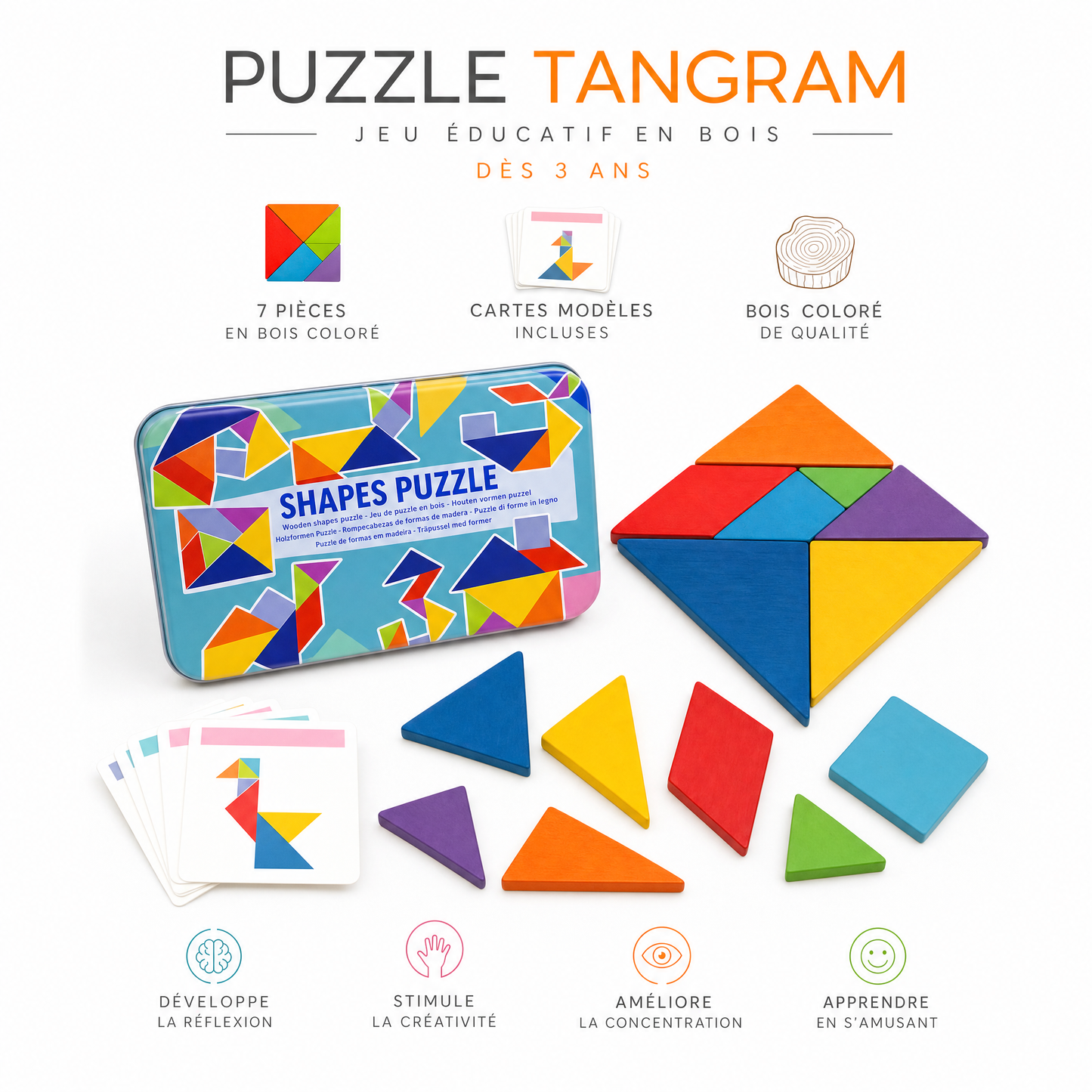 🧩 Puzzle en bois