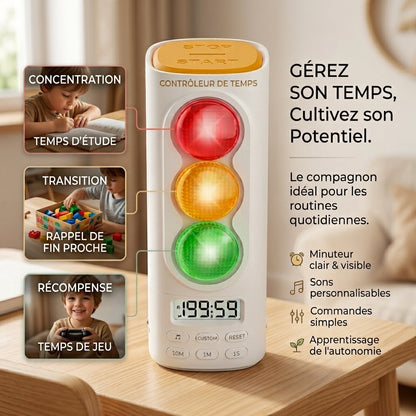 Feu de circulation – Timer numérique pour enfants