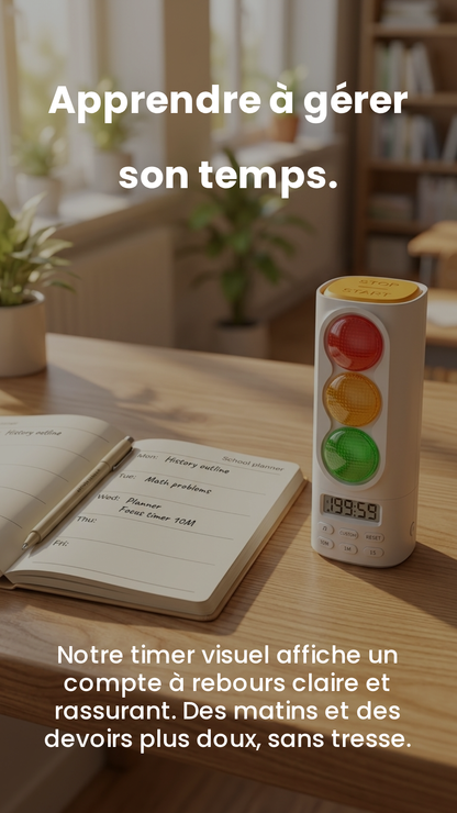 Feu de circulation – Timer numérique pour enfants